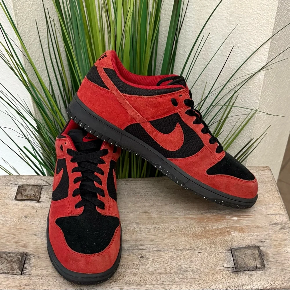 Nike Dunk Low CL Black And  Red Sneakers